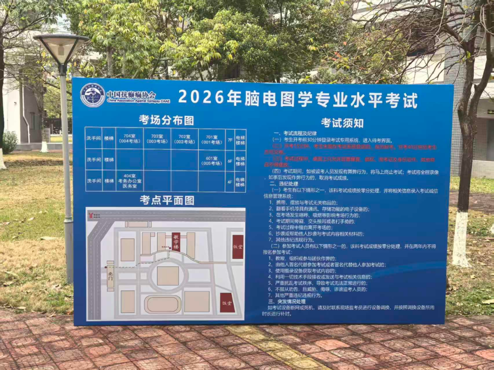 2026年脑电图学专业水平考试圆满完成！